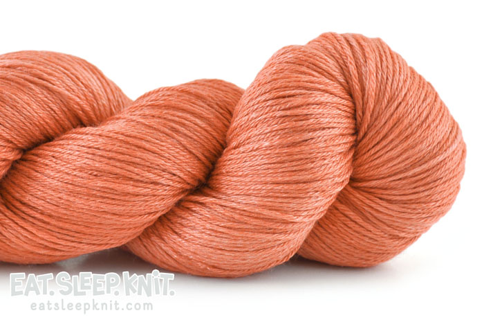 Burnt Orange Yarn Fingeringweight Yarn Merino Silk Yarn -  in 2023