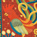 Scandi Chicken Quilt