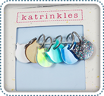 Lightweight Rainbow Star Knitting Stitch Markers – Precious Knits Shop