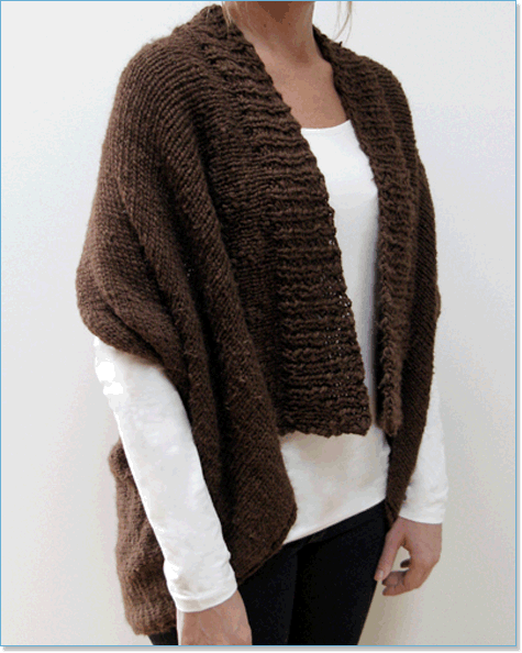 Cocoknits - Cocoon Wrap at Eat.Sleep.Knit